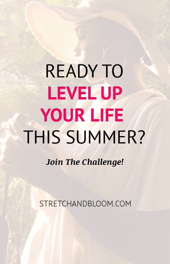 Pinterest banner: Level up your life this summer!